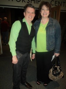 Kathy w Pastor Randy