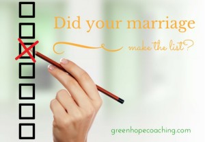 Did your marriage