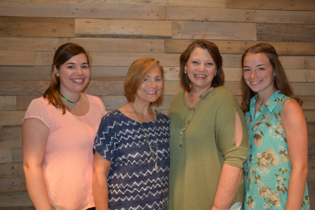 My sister, Cyndy, and two neices, Kristen and Shannon