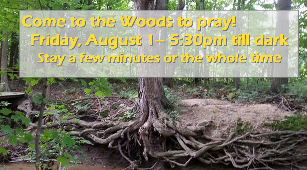 Prayer walk Deep Woods